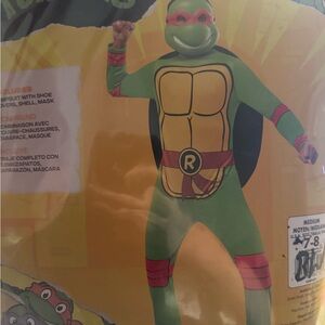 Nickelodeon Teenage Mutant Ninja Turtles Rafael Costume Size Medium NWT